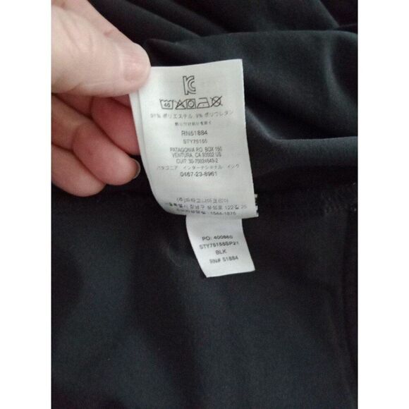 Patagonia Fleet with Belted Tank Dress Black Small - Picture 11 of 11